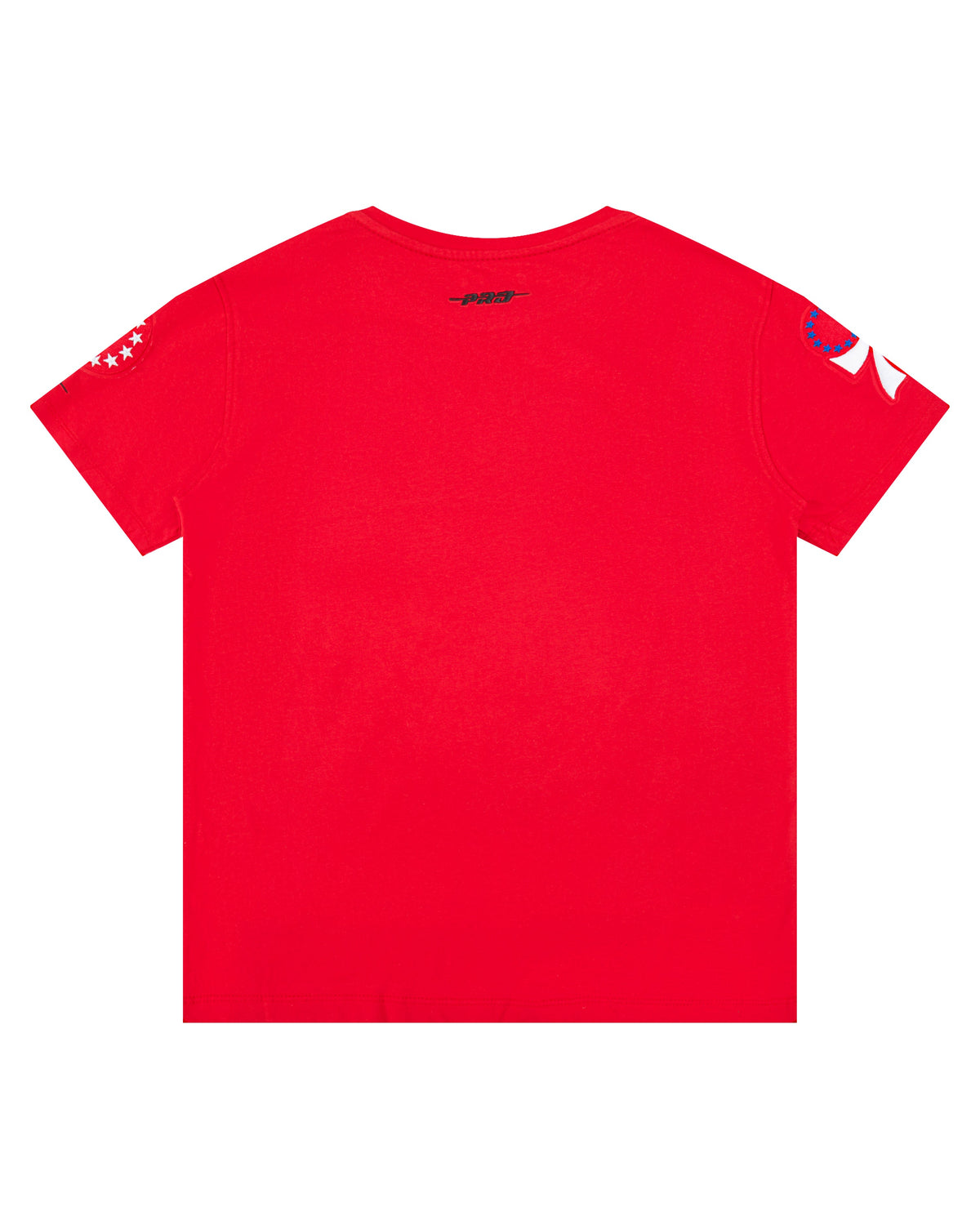 NBA PHILADELPHIA 76ERS CLASSIC BIG BOY'S SINGLE JERSEY TEE (RED)