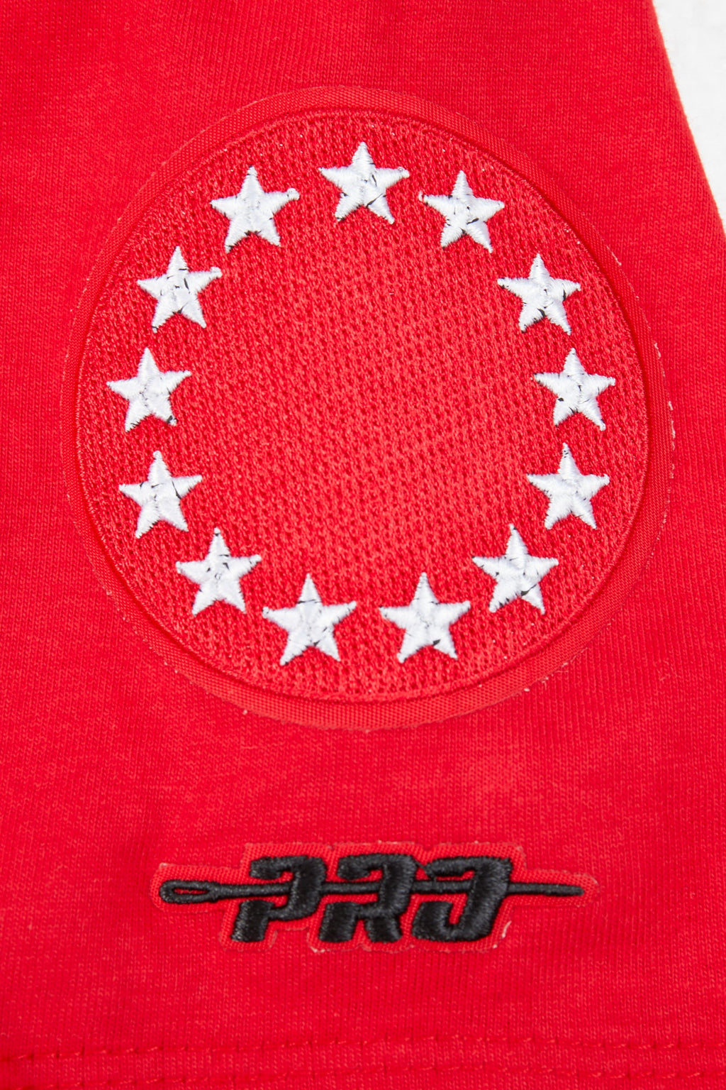 NBA PHILADELPHIA 76ERS CLASSIC BIG BOY'S SINGLE JERSEY TEE (RED)