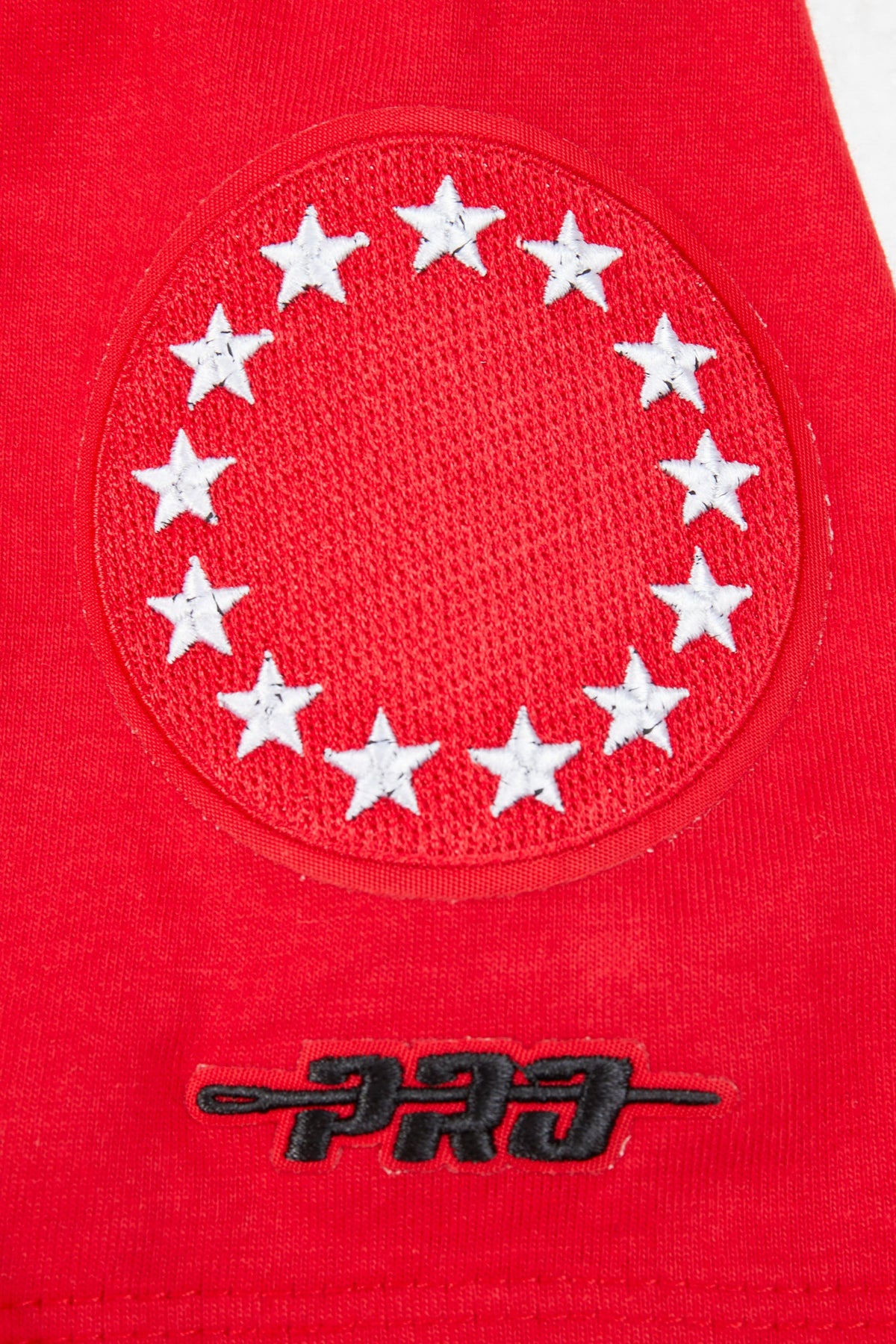 NBA PHILADELPHIA 76ERS CLASSIC BIG BOY'S SINGLE JERSEY TEE (RED)
