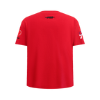 NBA PHILADELPHIA 76ERS CLASSIC BIG BOY'S SINGLE JERSEY TEE (RED)