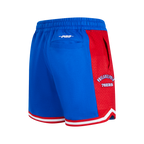NBA PHILADELPHIA 76ERS RETRO CLASSIC BIG BOY'S FLC 2.0 SHORT (ROYAL BLUE/RED)
