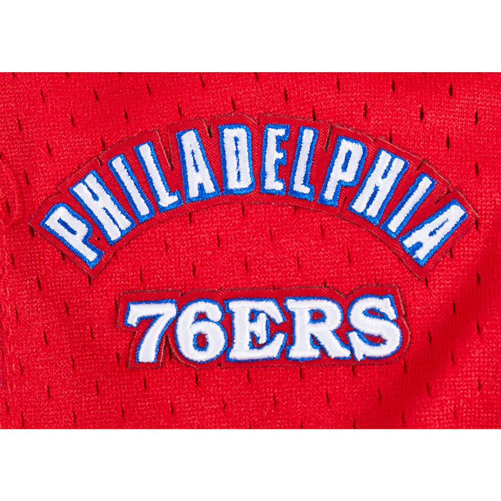 NBA PHILADELPHIA 76ERS RETRO CLASSIC BIG BOY'S FLC 2.0 SHORT (ROYAL BLUE/RED)