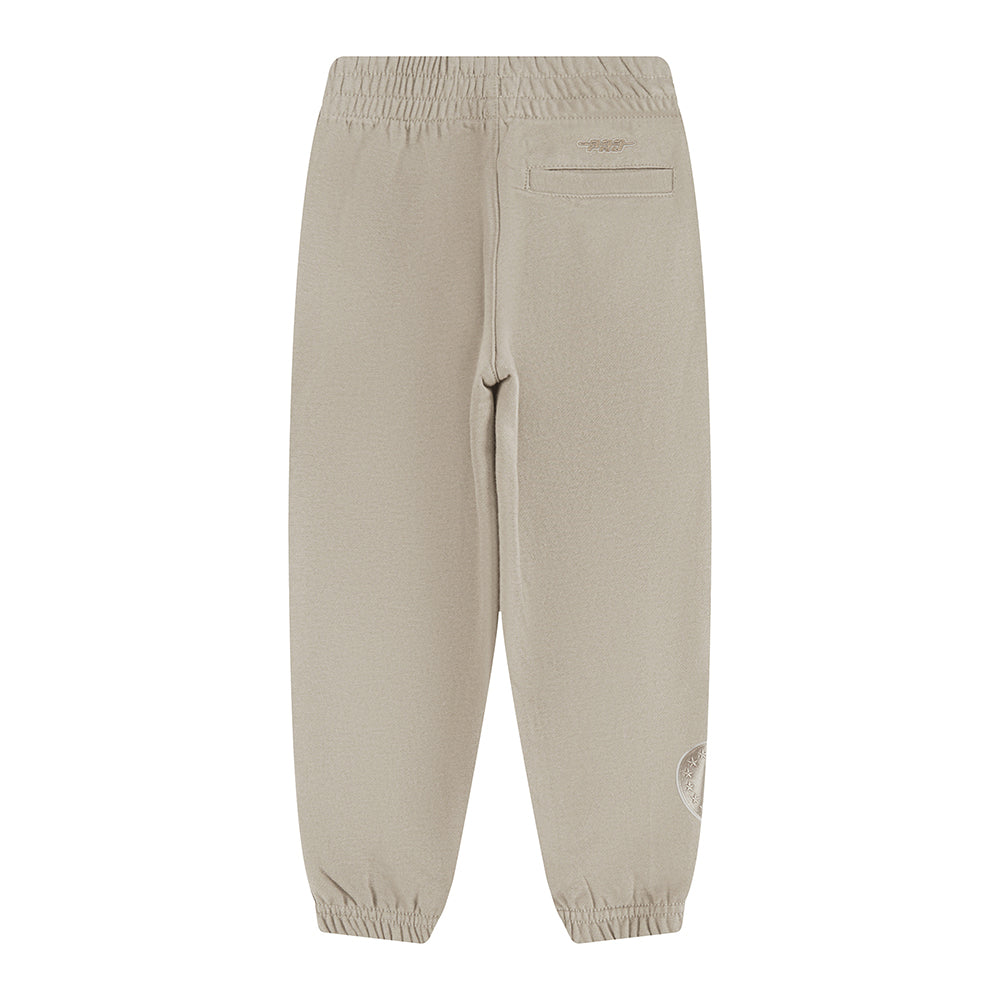 NBA PHILADELPHIA 76ERS NEUTRAL BIG BOYS FLEECE SWEATPANT (TAUPE)