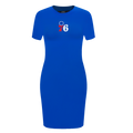 NBA PHILADELPHIA 76ERS CLASSIC ROBE MOULANTE POUR FEMME (BLEU ROYAL)