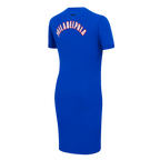 NBA PHILADELPHIA 76ERS CLASSIC ROBE MOULANTE POUR FEMME (BLEU ROYAL)