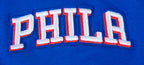 NBA PHILADELPHIA 76ERS CLASSIC ROBE MOULANTE POUR FEMME (BLEU ROYAL)