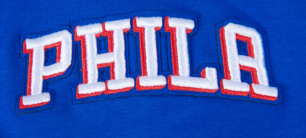 NBA PHILADELPHIA 76ERS CLASSIC ROBE MOULANTE POUR FEMME (BLEU ROYAL)