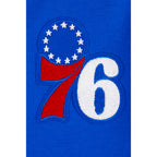 NBA PHILADELPHIA 76ERS CLASSIC BIG BOY'S FLEECE PULLOVER HOODIE (ROYAL BLUE)