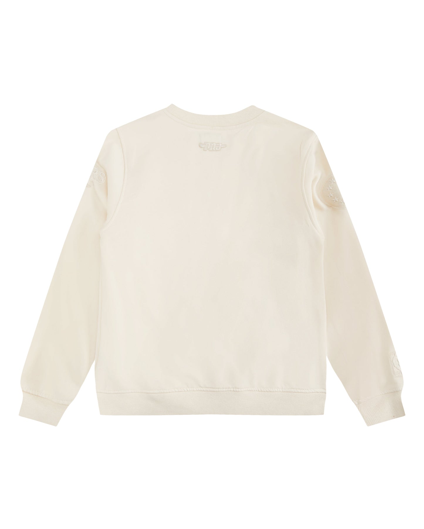 NBA PHILADELPHIA 76ERS NEUTRAL BIG BOYS FLEECE CREWNECK (EGGSHELL)