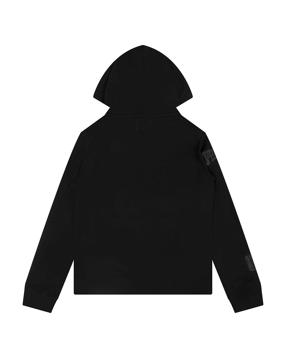 NBA PHILADELPHIA 76ERS TRIPLE BLACK BIG BOY'S FLEECE PULLOVER HOODIE (BLACK)