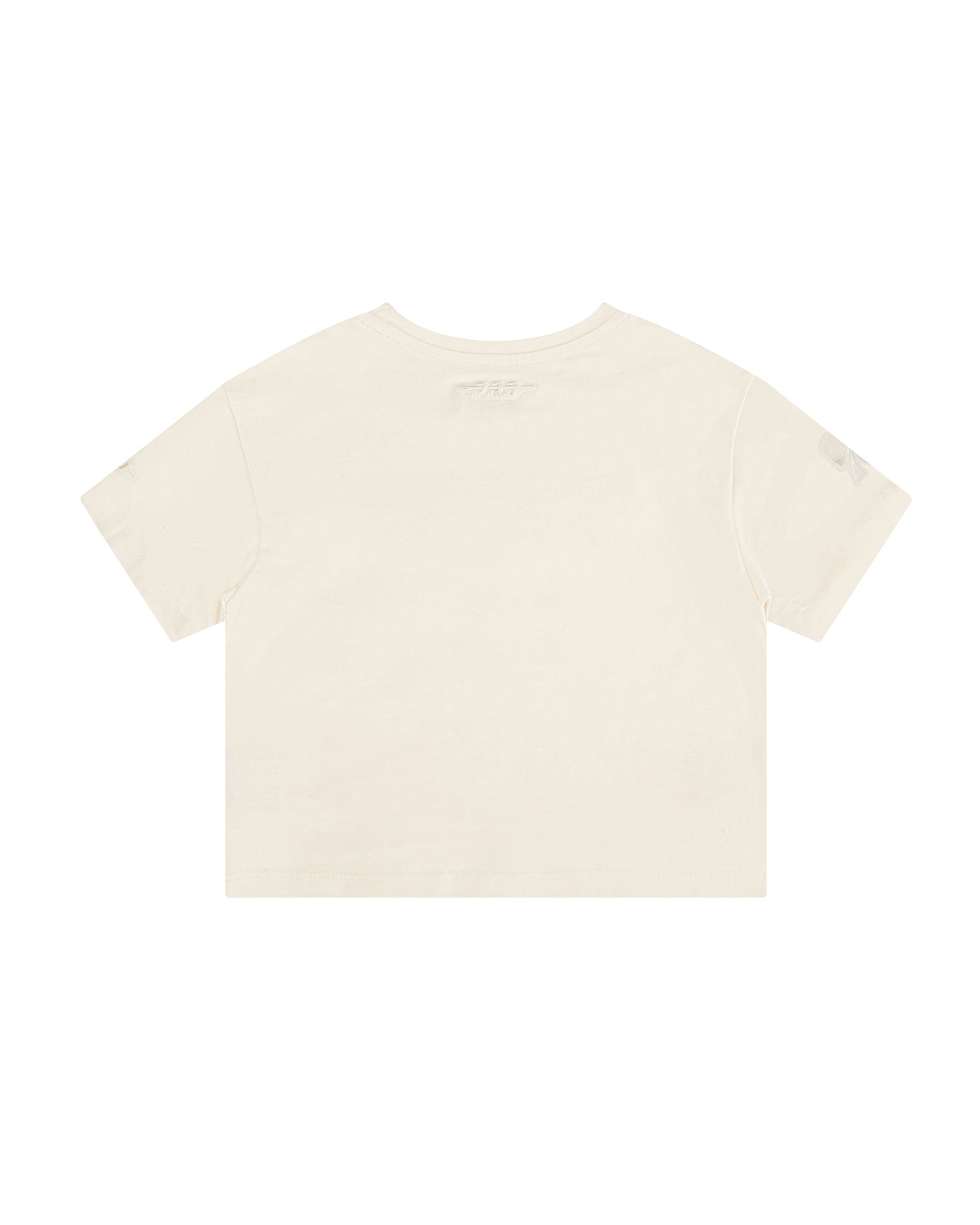 NBA PHILADELPHIA 76ERS NEUTRAL BIG GIRLS SHORT SLEEVE BOXY TEE (EGGSHELL)