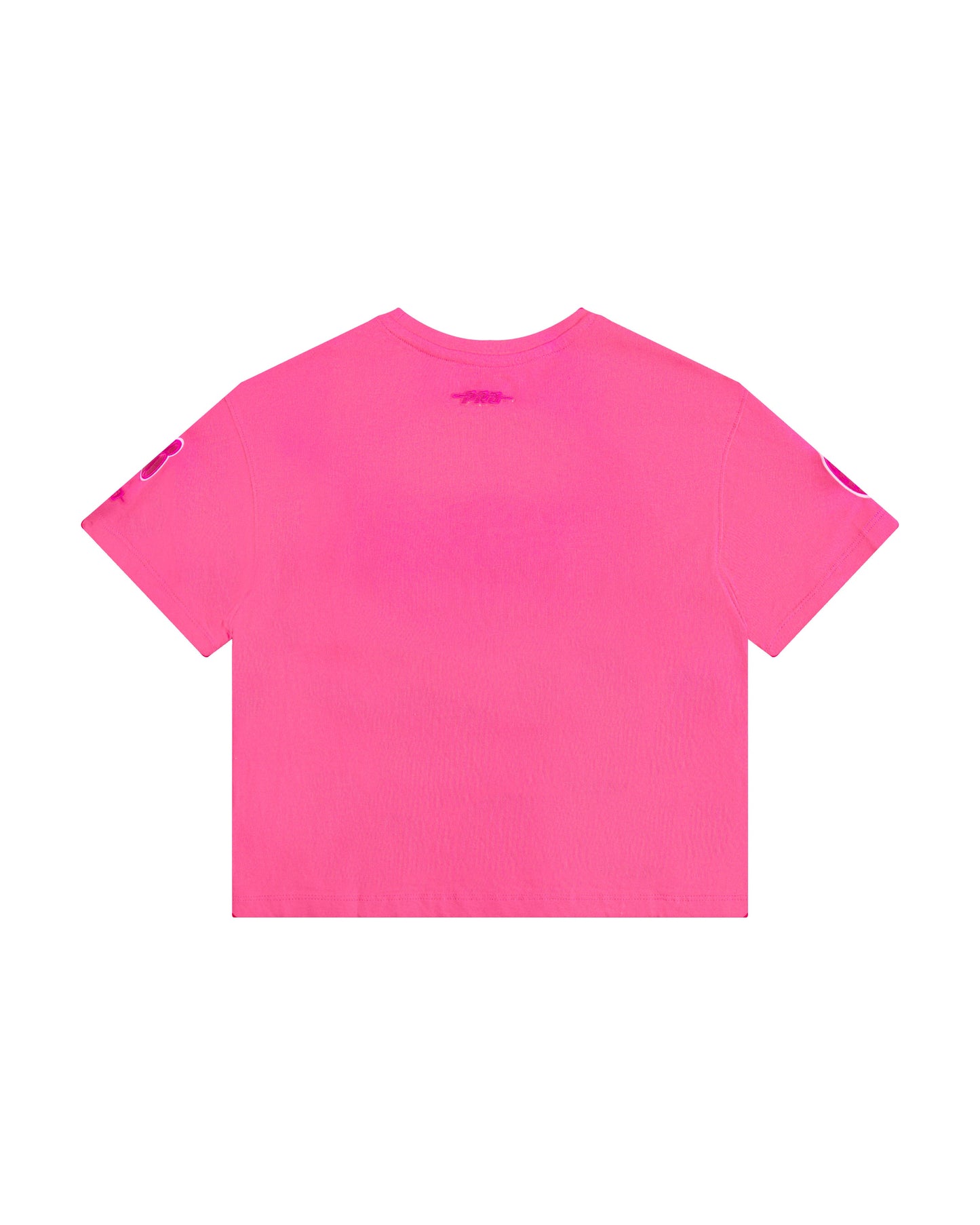 NBA PHILADELPHIA 76ERS TRIPLE PINK BIG GIRLS SHORT SLEEVE BOXY TEE (BEETROOT PURPLE)