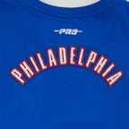 NBA PHILADELPHIA 76ERS CLASSIC BIG GIRL'S TEE DRESS (ROYAL BLUE)