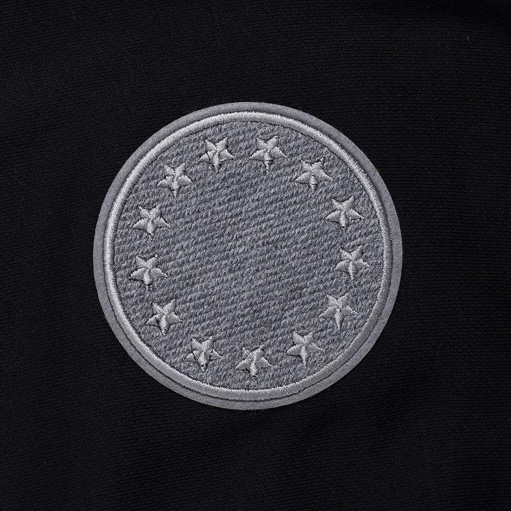 NBA PHILADELPHIA 76ERS REVERSE FRENCH TERRY CHANDAIL À COL ROND EN MOLLETON POUR FEMME (NOIR)