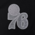 NBA PHILADELPHIA 76ERS REVERSE FRENCH TERRY CHANDAIL À COL ROND EN MOLLETON POUR FEMME (NOIR)