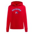 NBA PHILADELPHIA 76ERS CLASSIC WOMEN'S FLC PO HOODIE (RED)