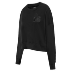 NBA PHILADELPHIA 76ERS NEUTRAL WOMEN'S CREWNECK (BLACK)