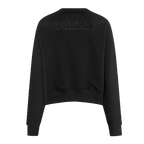 NBA PHILADELPHIA 76ERS NEUTRAL WOMEN'S CREWNECK (BLACK)