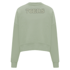 NBA PHILADELPHIA 76ERS NEUTRAL FLEECE CREWNECK (MOSS)