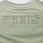NBA PHILADELPHIA 76ERS NEUTRAL FLEECE CREWNECK (MOSS)