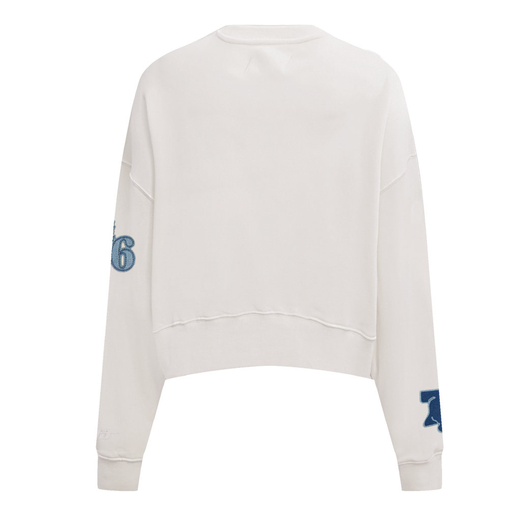 NBA PHILADELPHIA 76ERS VARSITY BLUES WOMEN'S CREWNECK (LINEN)