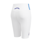 NBA PHILADELPHIA 76ERS CLASSIC CUISSARD EN JERSEY À TAILLE HAUTE (BLANC)