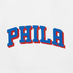 NBA PHILADELPHIA 76ERS CLASSIC CUISSARD EN JERSEY À TAILLE HAUTE (BLANC)