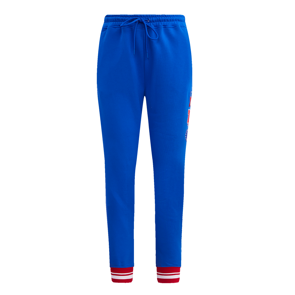 NBA PHILADELPHIA 76ERS RETRO CLASSIC WOMEN'S SWEATPANT (ROYAL BLUE/RED)