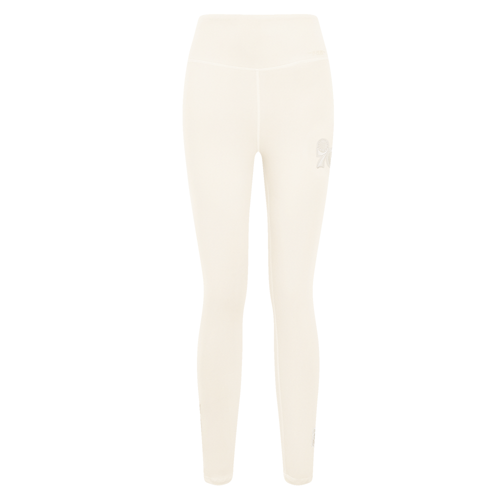 NBA PHILADELPHIA 76ERS NEUTRAL WOMEN'S JERSEY LEGGING (EGGSHELL)