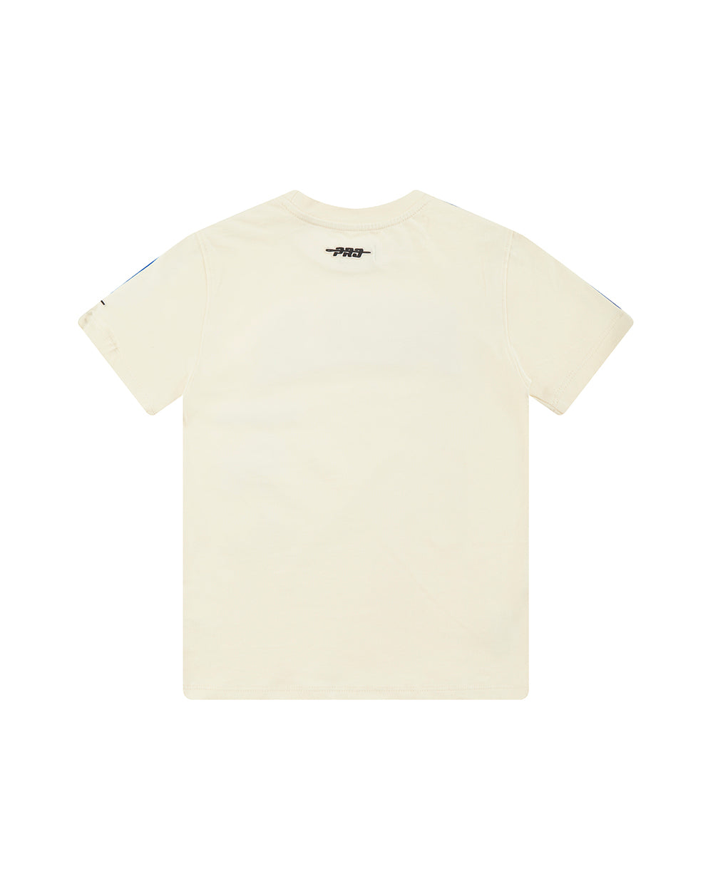 NBA PHILADELPHIA 76ERS RETRO CLASSIC LITTLE BOYS SHORT SLEEVE TAPING TEE (EGGSHELL/ROYAL BLUE)