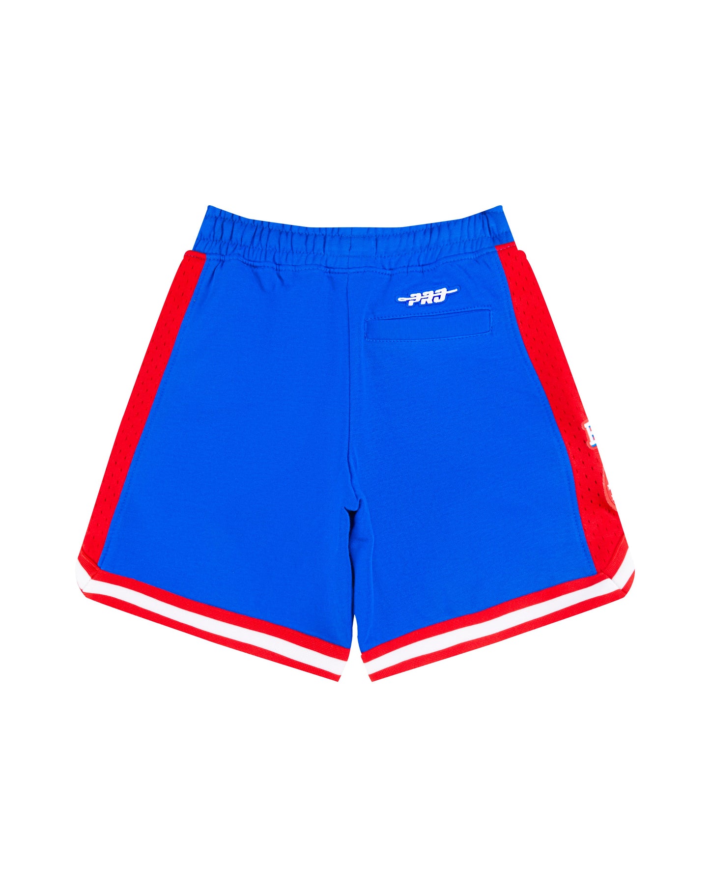 NBA PHILADELPHIA 76ERS CLASSIC LITTLE BOYS FLEECE 2.0 SHORT (ROYAL BLUE/RED)