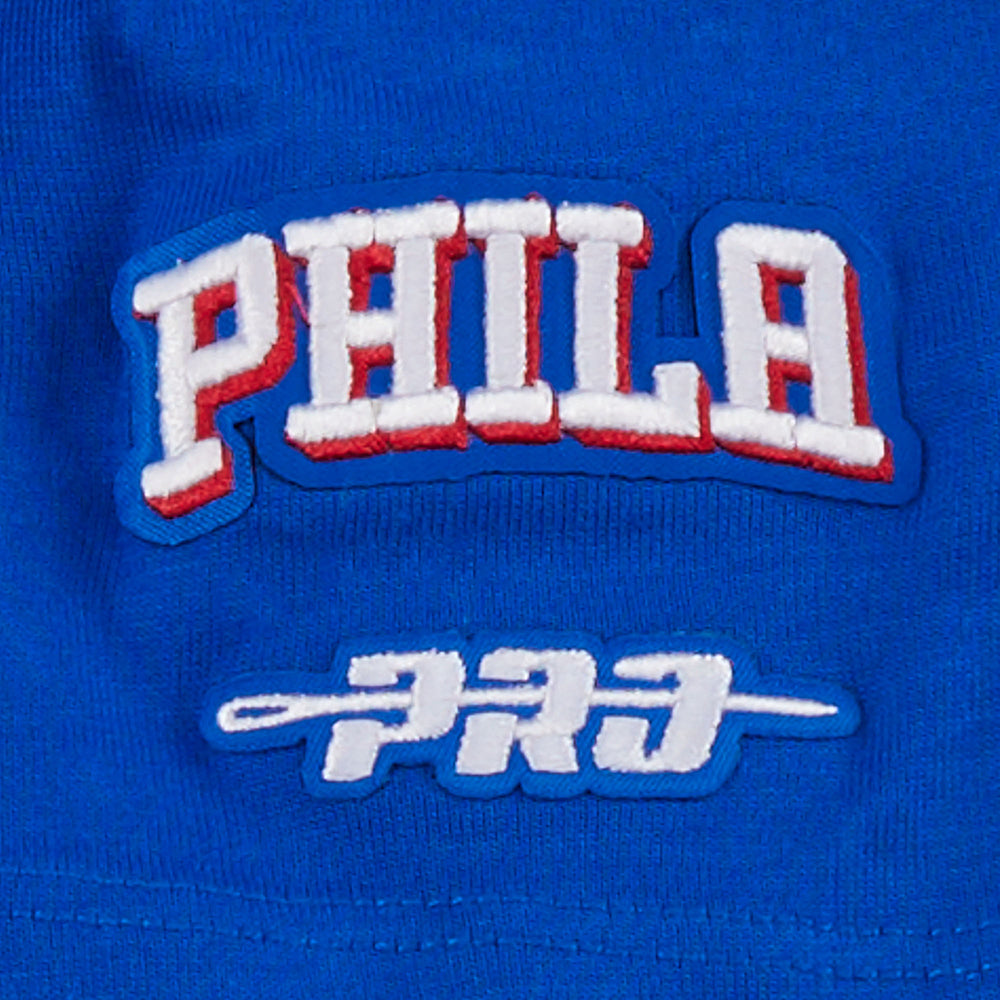 NBA PHILADELPHIA 76ERS CLASSIC LITTLE GIRL'S TEE DRESS (ROYAL BLUE)