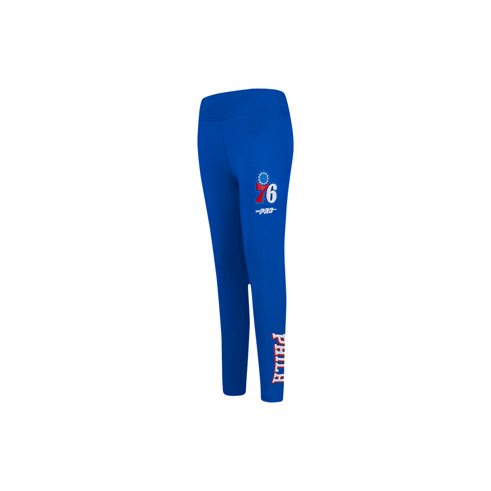 NBA PHILADELPHIA 76ERS CLASSIC LEGGING POUR FILLE ENFANT (BLEU ROYAL)