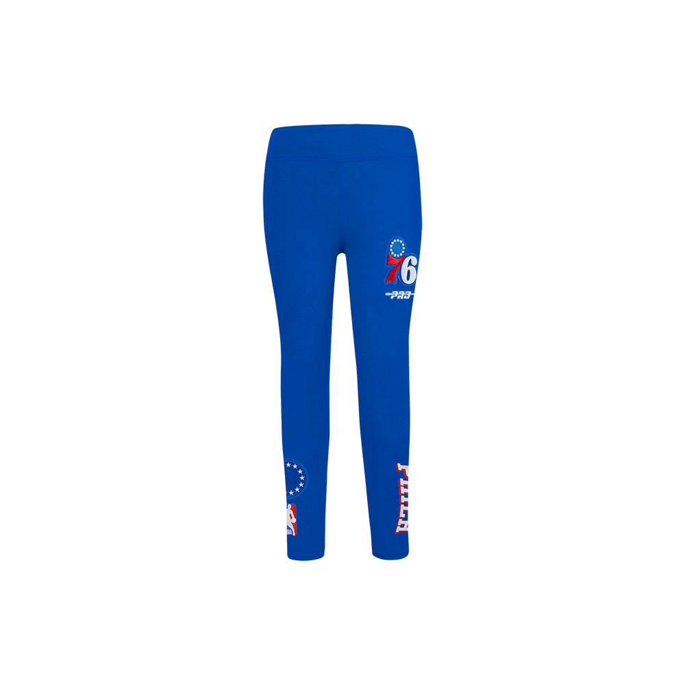 NBA PHILADELPHIA 76ERS CLASSIC LEGGING POUR FILLE ENFANT (BLEU ROYAL)
