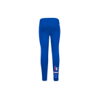 NBA PHILADELPHIA 76ERS RETRO CLASSIC LITTLE GIRL'S LEGGING (ROYAL BLUE)