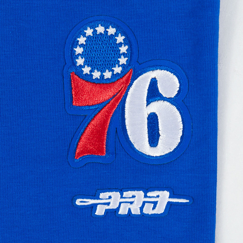 NBA PHILADELPHIA 76ERS RETRO CLASSIC LITTLE GIRL'S LEGGING (ROYAL BLUE)