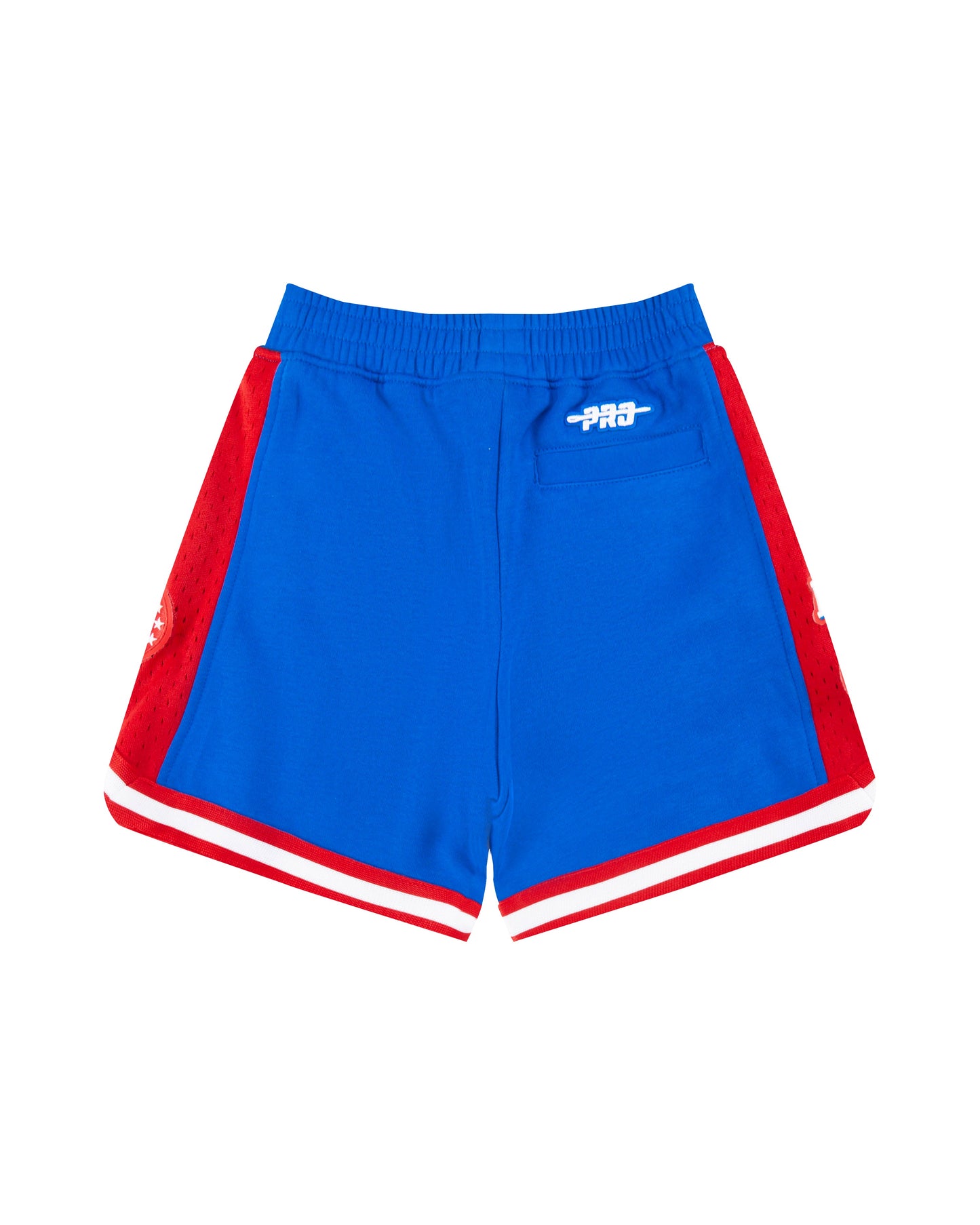 NBA PHILADELPHIA 76ERS CLASSIC TODDLER BOYS FLEECE 2.0 SHORT (ROYAL BLUE/RED)