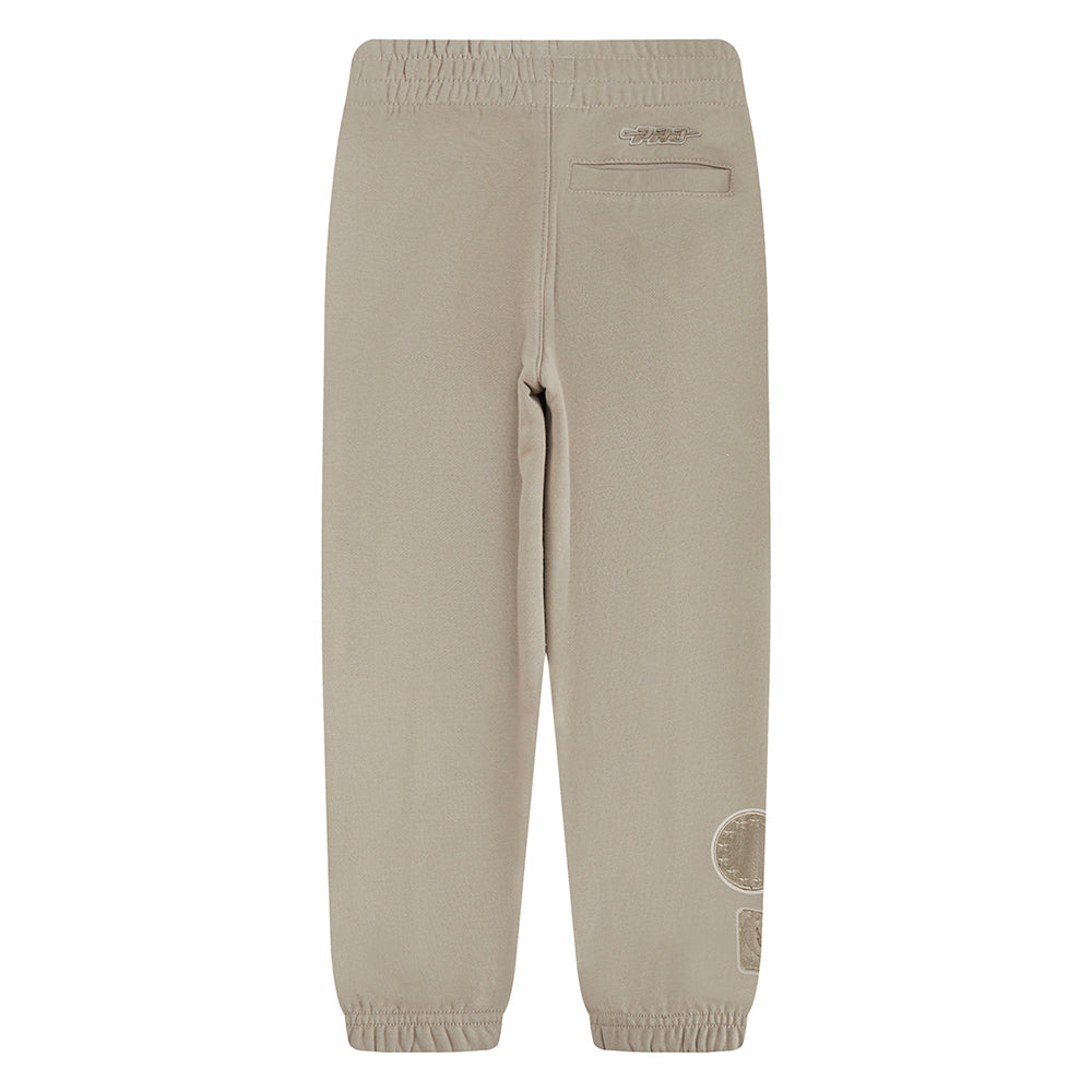 NBA PHILADELPHIA 76ERS NEUTRAL TODDLER BOYS FLEECE SWEATPANT (TAUPE)