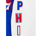 NBA PHILADELPHIA 76ERS CLASSIC TODDLER BOY'S WOOL VARSITY JACKET (ROYAL BLUE/WHITE)