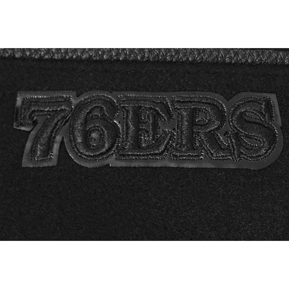 NBA PHILADELPHIA 76ERS TRIPLE BLACK BLOUSON COLLÉGIAL EN LAINE POUR GARÇON BAMBIN (NOIR DE JAIS)