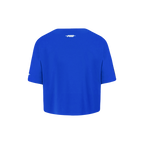 NBA PHILADELPHIA 76ERS RETRO CLASSIC TODDLER GIRL'S SHORT SLEEVE BOXY TEE (ROYAL BLUE)