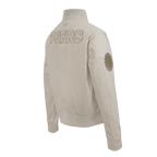 NBA PHILADELPHIA 76ERS NEUTRAL BLOUSON EN SERGÉ POUR FEMME (TAUPE)