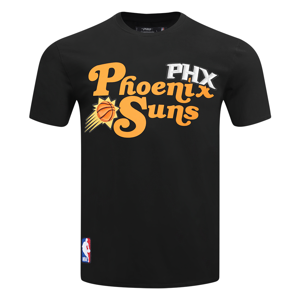 NBA PHOENIX SUNS SOUVENIR T-SHIRT EN JERSEY SIMPLE POUR HOMME (NOIR)