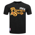 NBA PHOENIX SUNS SOUVENIR T-SHIRT EN JERSEY SIMPLE POUR HOMME (NOIR)