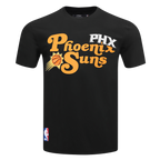 NBA PHOENIX SUNS SOUVENIR T-SHIRT EN JERSEY SIMPLE POUR HOMME (NOIR)