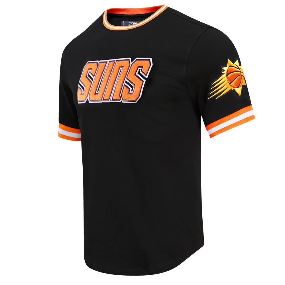 NBA PHOENIX SUNS CLASSIC CHENILLE MEN'S TEE (BLACK)