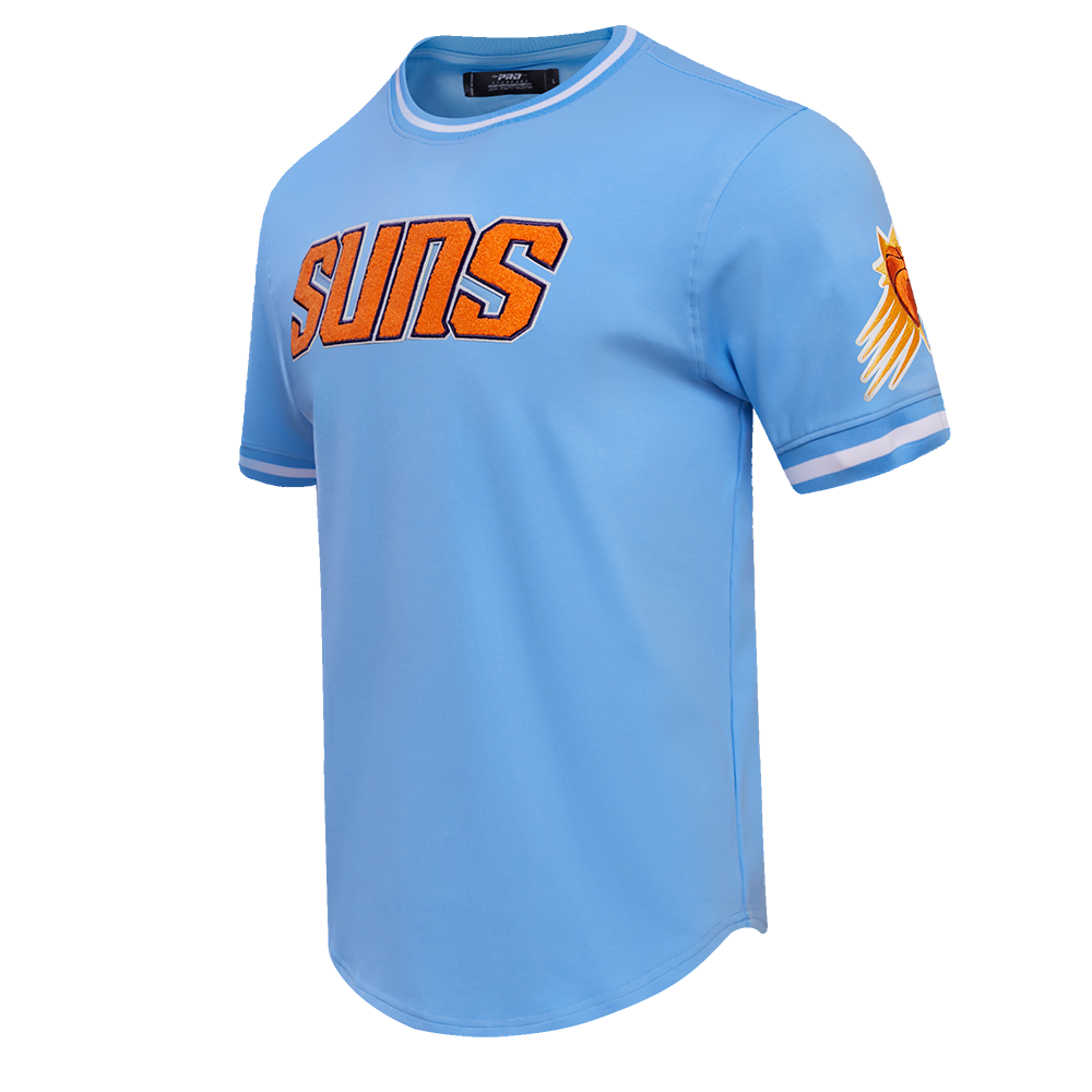 NBA PHOENIX SUNS CLASSIC CHENILLE MEN'S TEE (UNIVERSITY BLUE)