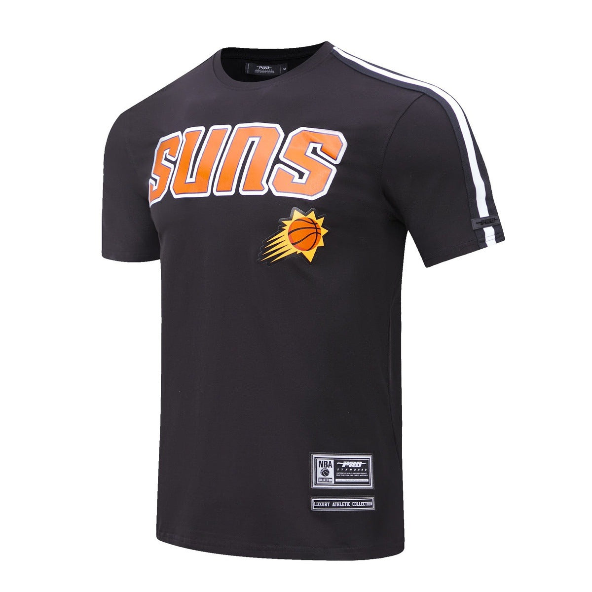 NBA PHOENIX SUNS LOGO PRO TEAM MEN'S TAPING TEE (BLACK)