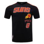 NBA PHOENIX SUNS RETRO CLASSIC MEN'S STRIPED TEE (BLACK/ORANGE)