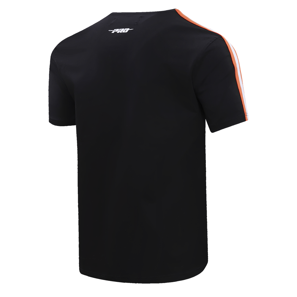 NBA PHOENIX SUNS RETRO CLASSIC MEN'S STRIPED TEE (BLACK/ORANGE)